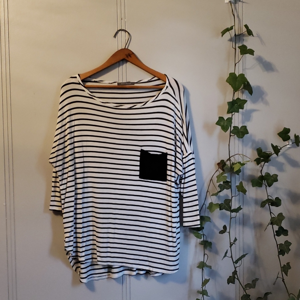 3/4 length shirt